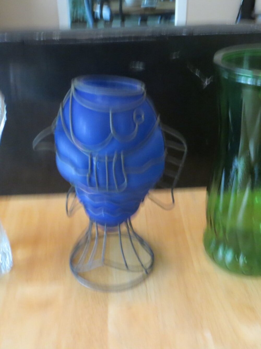 Lot Of 3 Assorted Glass Vases
